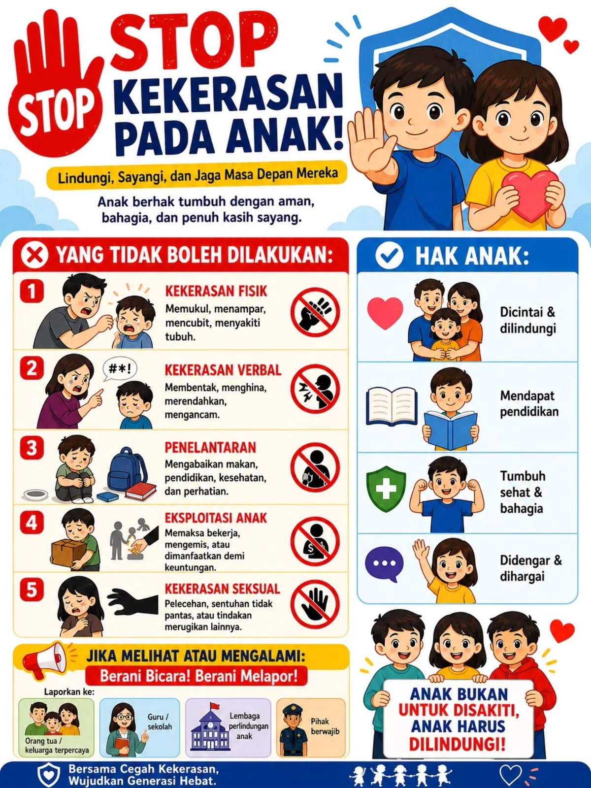 Cara Melaporkan Dugaan Kejahatan Seksual Anak ke Pihak Berwajib